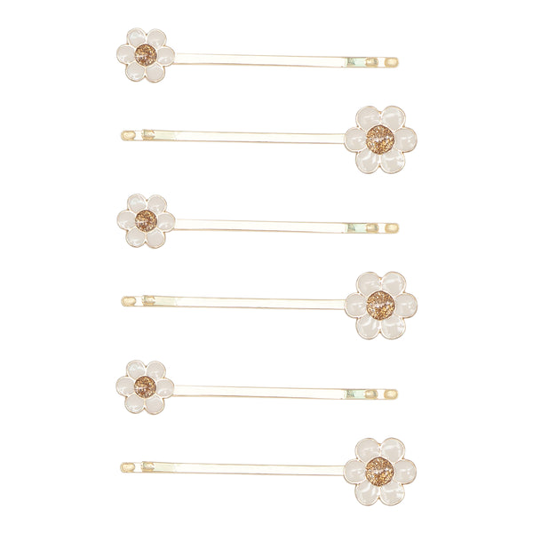 Daisy Enamel Kirby Grips