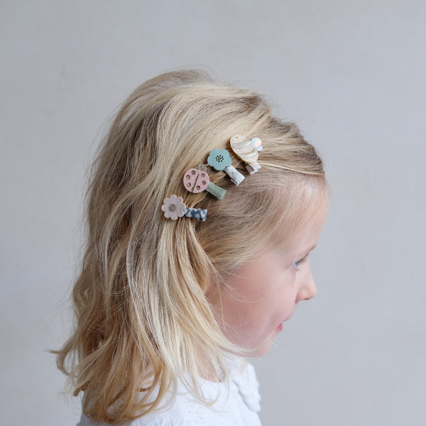 Bee and Ladybird Mini Clips