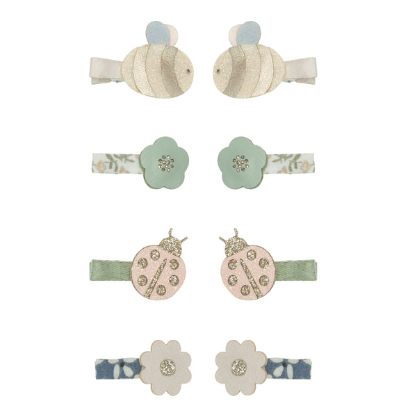 Bee and Ladybird Mini Clips