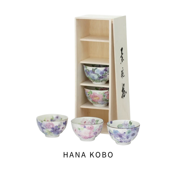 Flower Story Rice Bowl Gift Set