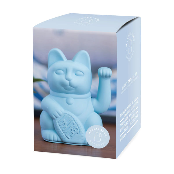 Lucky Cat - Light Blue