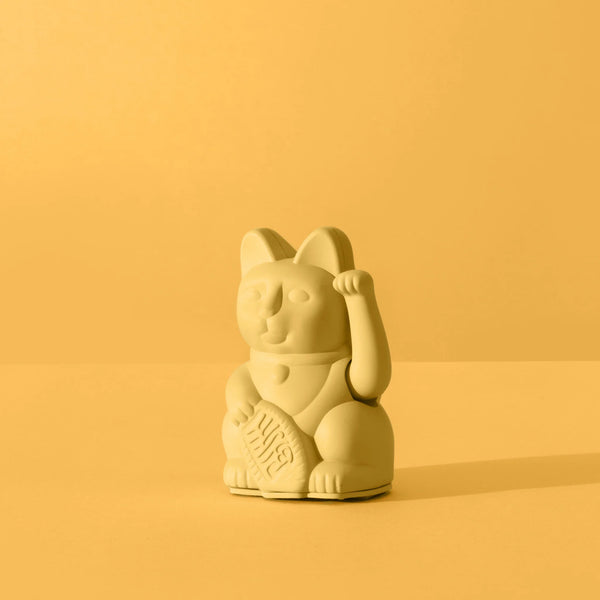 Mini Lucky Cat - Yellow