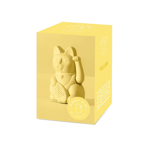 (SECONDS SALE) Mini Lucky Cat - Yellow