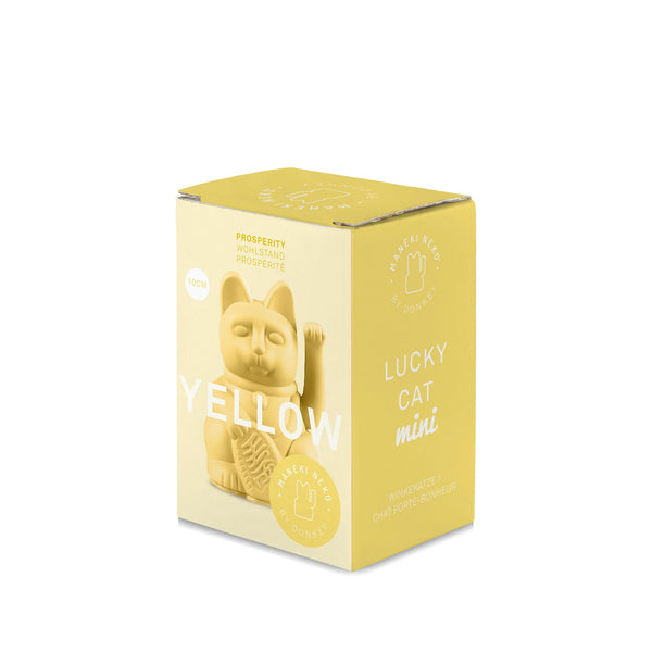 Mini Lucky Cat - Yellow