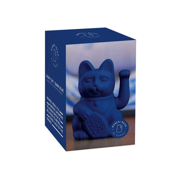 Lucky Cat - Dark Blue