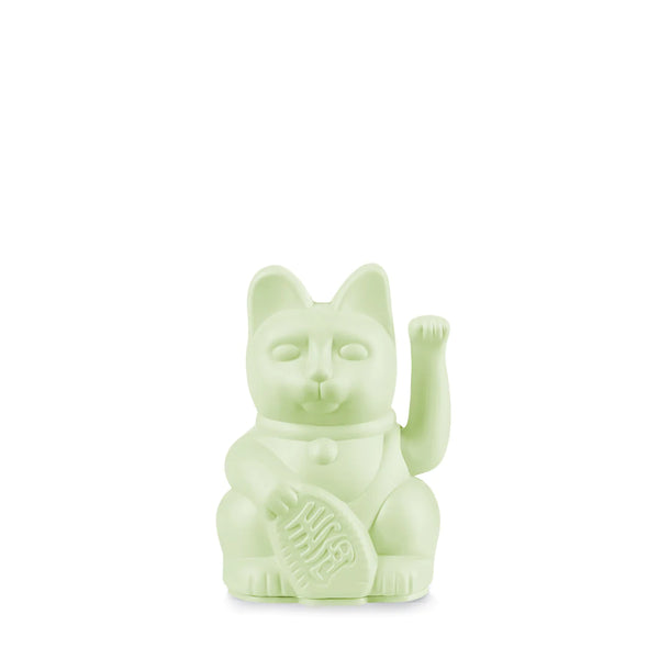 Mini Lucky Cat - Light Green
