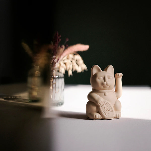 Mini Lucky Cat - Ocher