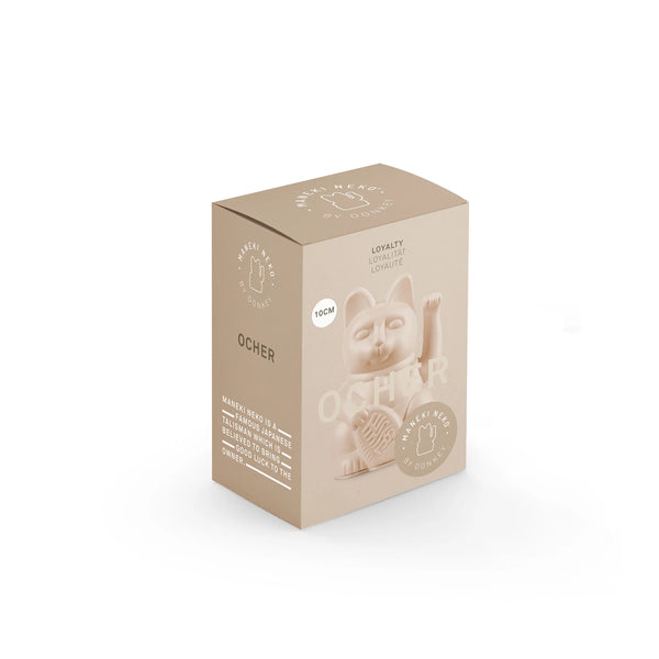 Mini Lucky Cat - Ocher