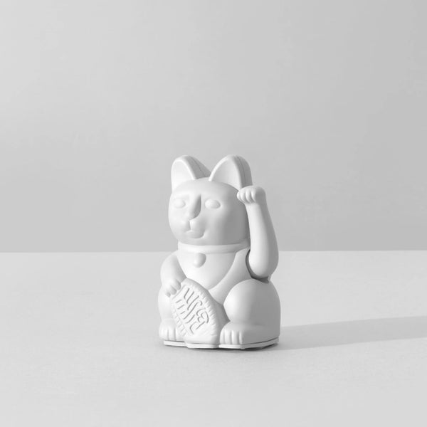 Mini Lucky Cat - White