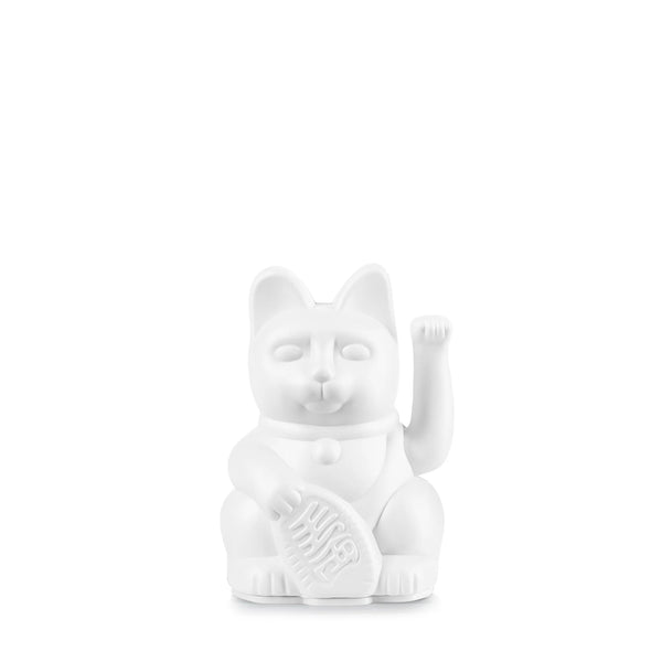 Mini Lucky Cat - White