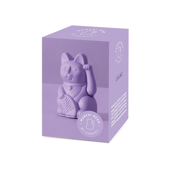 Mini Lucky Cat - Lilac
