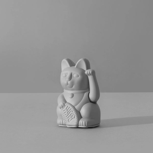 Mini Lucky Cat - Grey