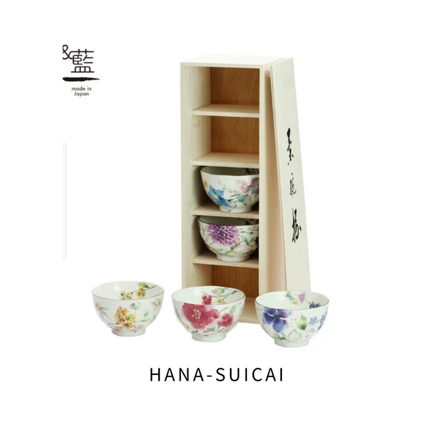 Flower Story Rice Bowl Gift Set
