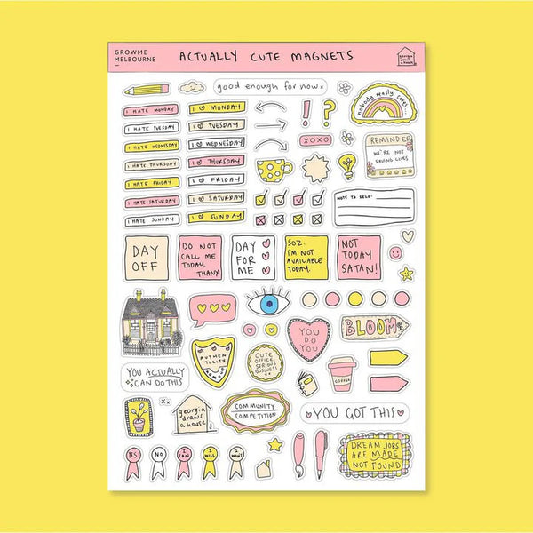 Moodyboard Magnetic Board - Butter