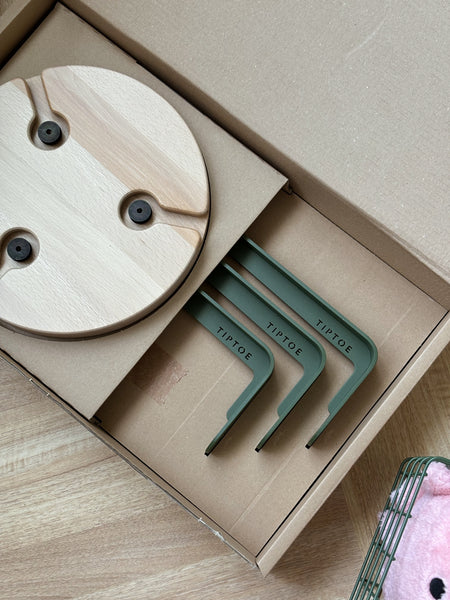 (WAREHOUSE SALE) LOU Stool (Beech)