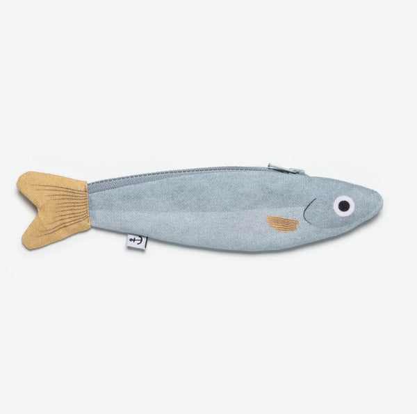 Anchovy Keychain - Blue