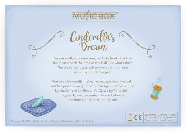 Cinderella's Dream Music Box Card