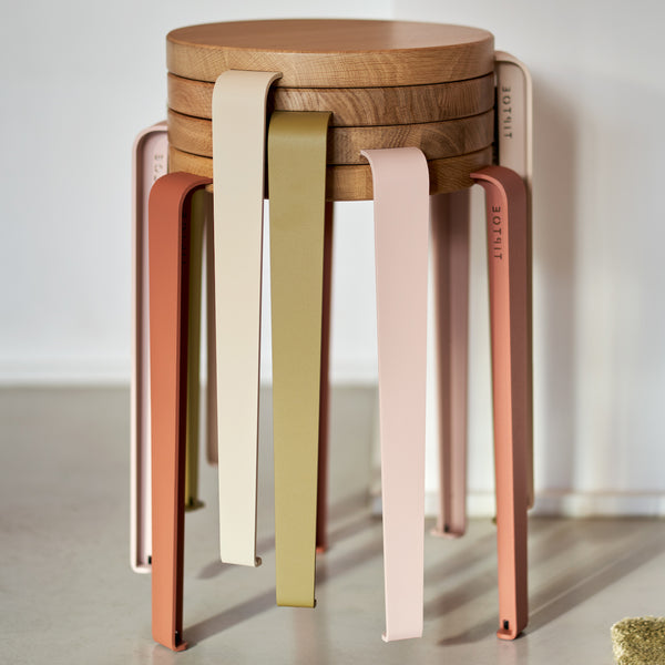 (WAREHOUSE SALE) TIPTOE x HEJU - LOU Stool (Oak)