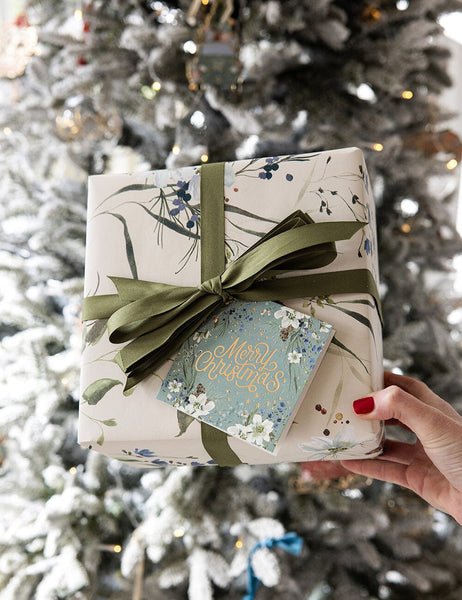 12 Pack Christmas Small Greeting Cards Boxset - A Christmas Garden
