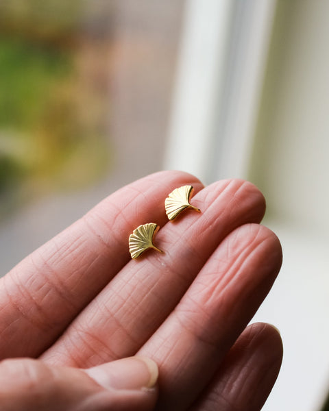 Gingko Studs