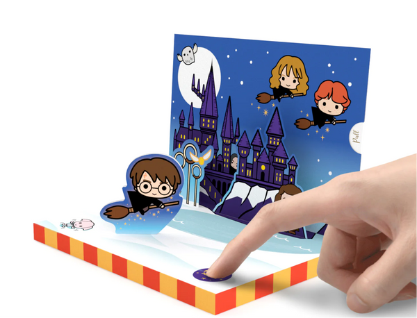 Hogwarts in the Snow Music Box Card