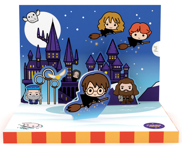 Hogwarts in the Snow Music Box Card