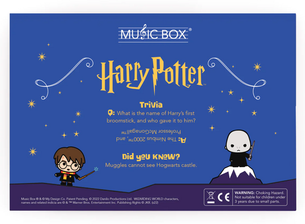 Hogwarts in the Snow Music Box Card