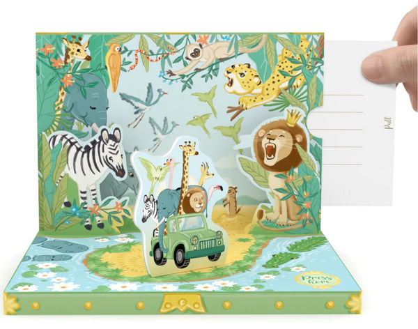 Jungle Adventures Music Box Card