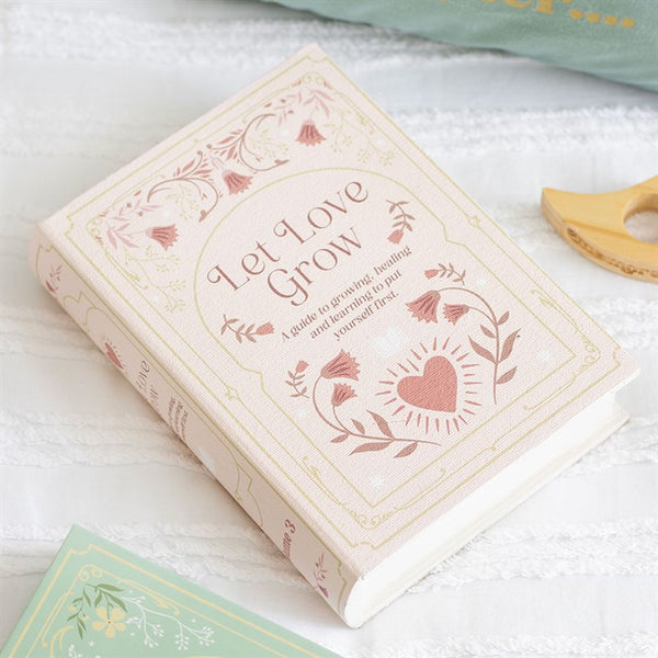 Let Love Grow Book Shaped Storage Box
