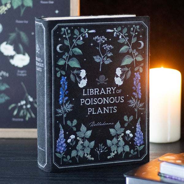 Poisonous Plants Book Shaped Vase