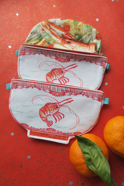Fresh Shrimp Surprise Pouch Bag