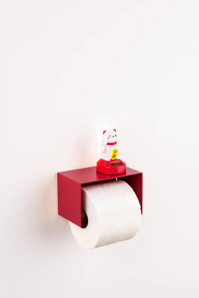 Praia - Toilet Paper Holder (Deep Red)