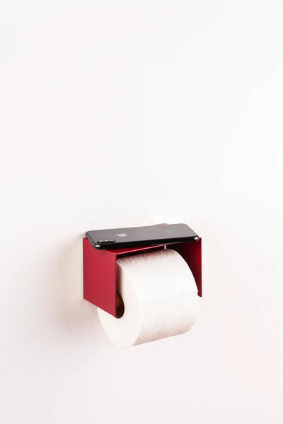 Praia - Toilet Paper Holder (Deep Red)