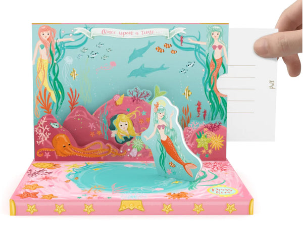 Mermaid Adventures Music Box Card