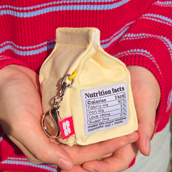 Mini-Milk Keyring Pouch
