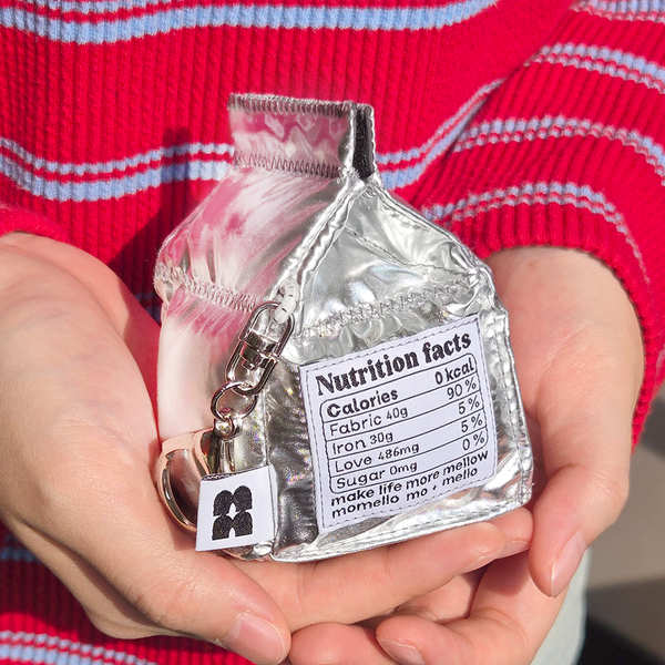 Mini-Milk Keyring Pouch