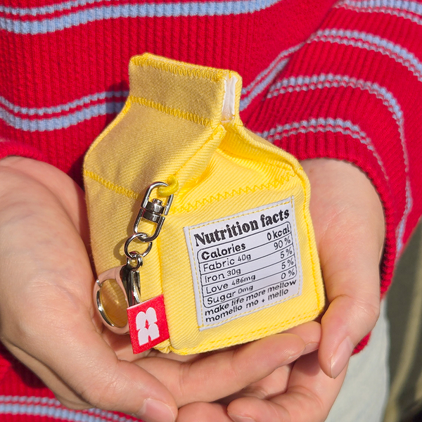 Mini-Milk Keyring Pouch
