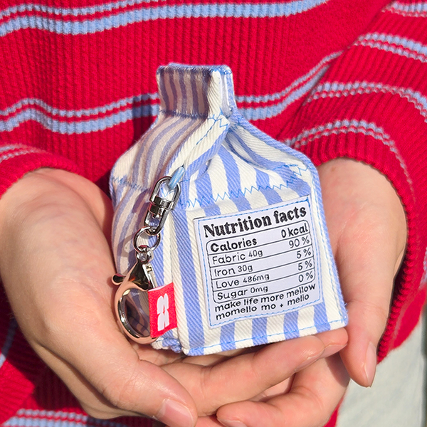 Mini-Milk Keyring Pouch