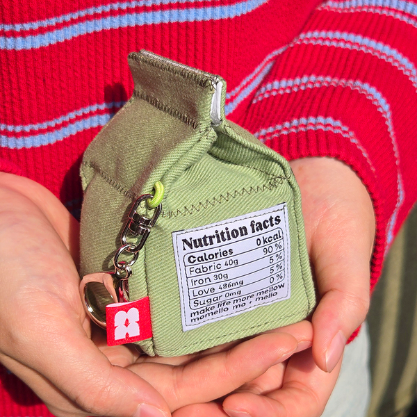 Mini-Milk Keyring Pouch