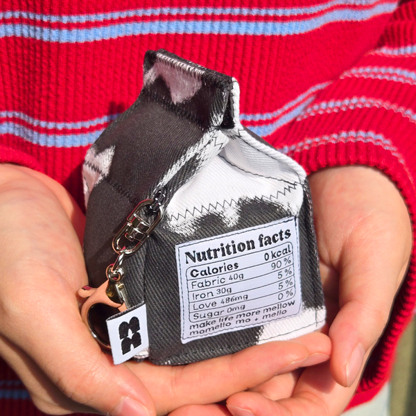 Mini-Milk Keyring Pouch