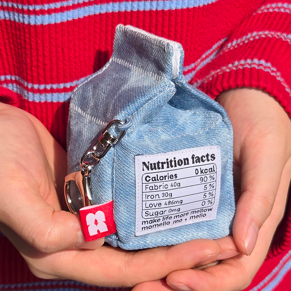 Mini-Milk Keyring Pouch