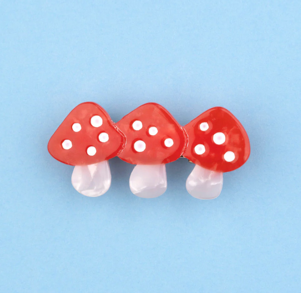 Mushroom Hair Clip