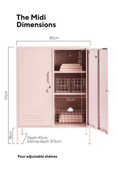 The Midi in Blush