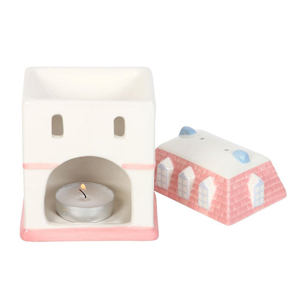 (WAREHOUSE SALE) Dreamy Pastel House Oil Burner and Wax Warmer