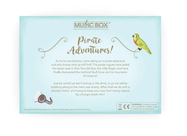 Pirate Adventures Music Box Card