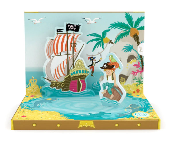 Pirate Adventures Music Box Card