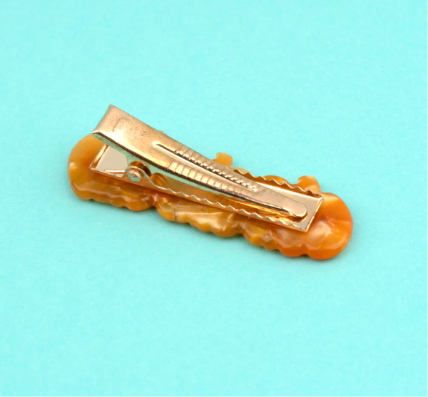 Pumpkin Hair Clip