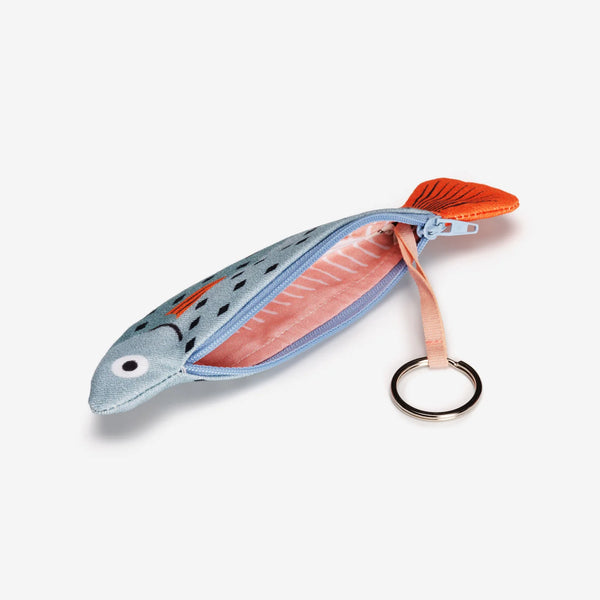 Small Whiting Keychain - Blue
