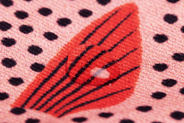 Sweeper Fish Purse / Keychain - Pink