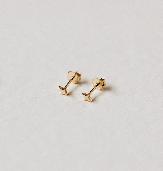 Tiny Sparkle Stars Earrings